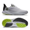 Chaussures FootJoy Chaussures De Golf Homme | Flex Xp White/Black/Green Homme