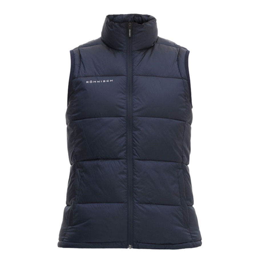 Vetements Rohnisch Veste Et Coupe-Vent | Veste Sans Manches Avalon Navy Femme