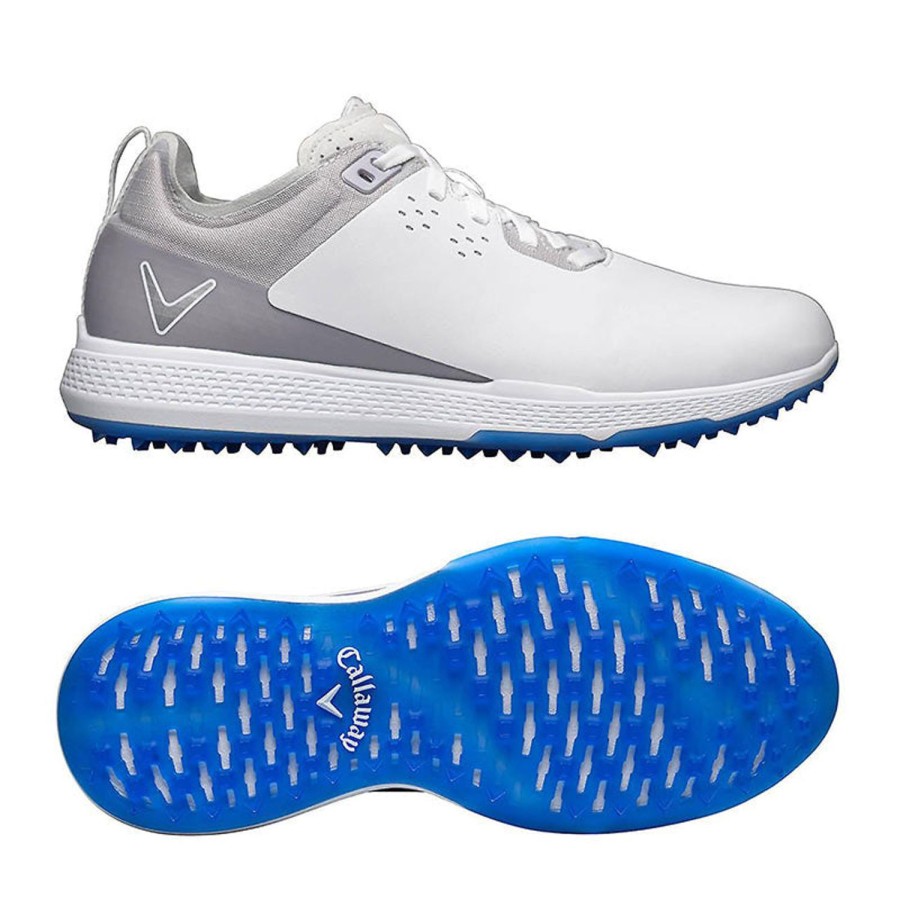 Chaussures Callaway Golf Chaussures De Golf Homme | Nitro Pro Blanc M586/397 Homme