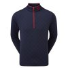 Vetements FootJoy Pulls Et Sweats | Pull Chill Out Navy Red Homme