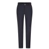 Vetements Golfino Pantalons | Pantalon De Golf Slim Fit Deperlant En Jean Navy Femme