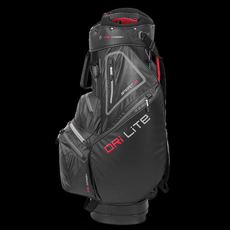 Sacs Bigmax Sacs De Golf Chariot | Sac Chariot Drilite Sport 2 Black