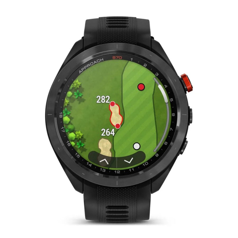 Accessoires & Montres Garmin Montres & Gps | Montre Gps Approach S70 Black