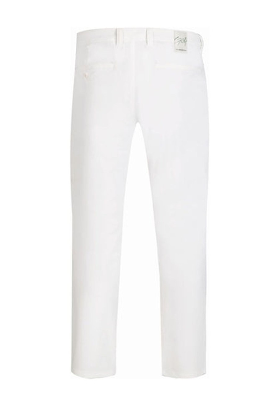 Vetements Alberto Pantalons | Pantalon Rookie 3Xdry Cooler Blanc Homme