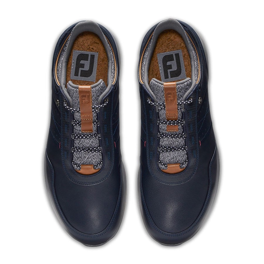 Chaussures FootJoy Chaussures De Golf Homme | Fj Stratos 50043 Marine Homme