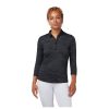 Vetements Callaway Golf Polos | Polo Manches 3/4 Swing Tech Caviar Femme