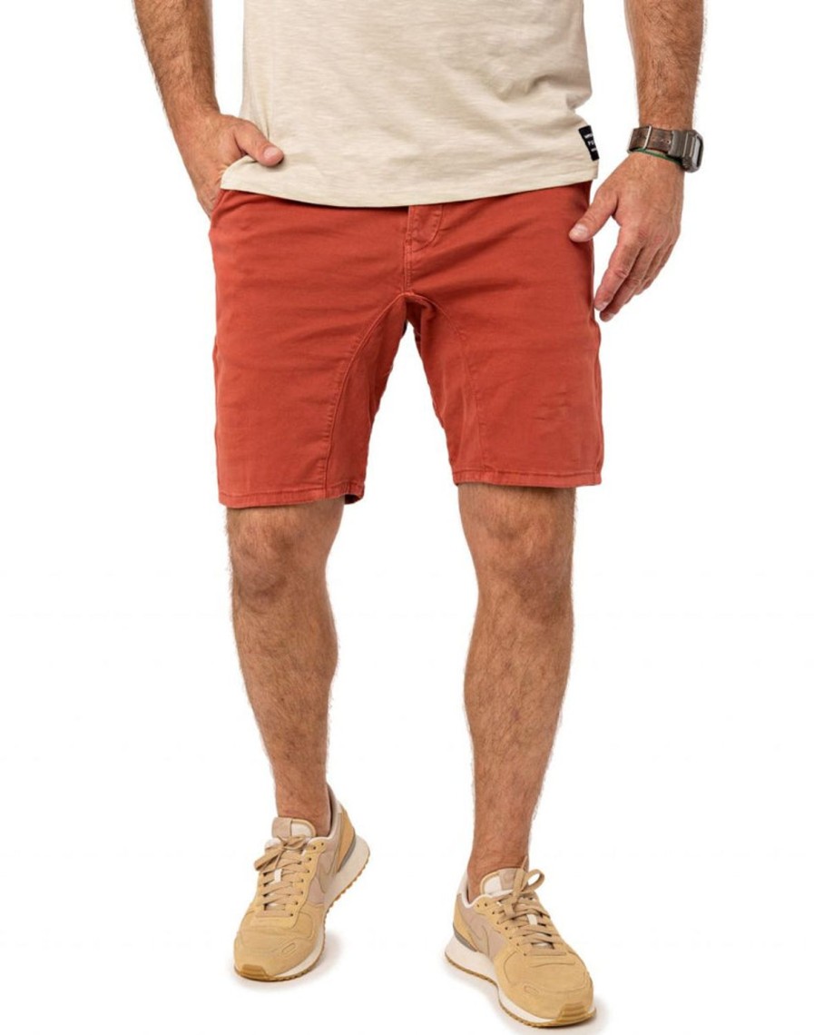 Vetements Pull In Bermudas Et Shorts | Bermuda Dening Chino Cherry Homme