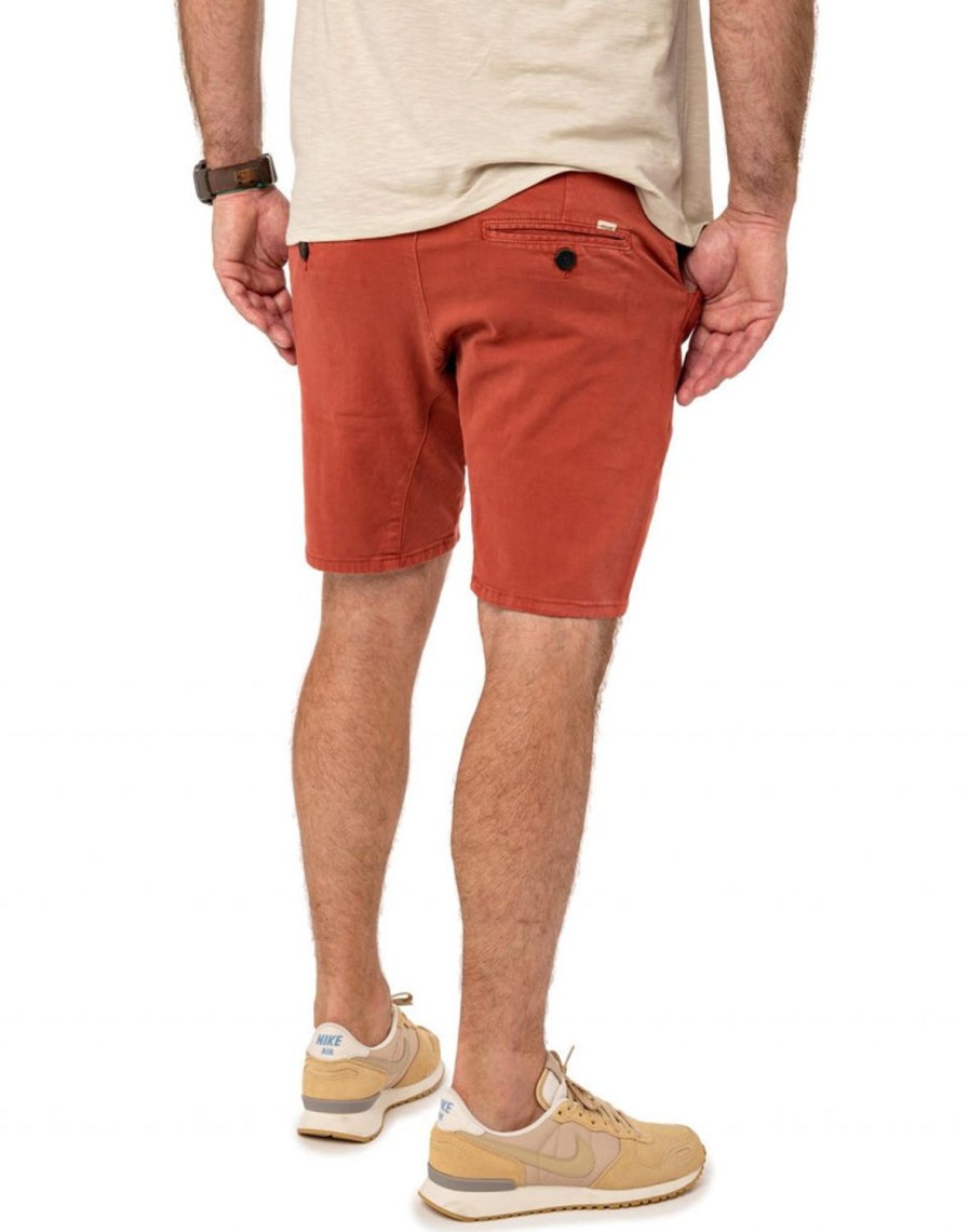 Vetements Pull In Bermudas Et Shorts | Bermuda Dening Chino Cherry Homme