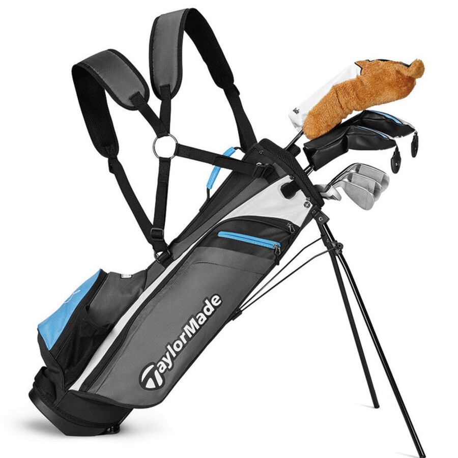 Clubs TaylorMade Kits De Golf Pour Enfant | Kit 1/2 Serie Junior Rory 8+ Blue (8 Ans Et +)