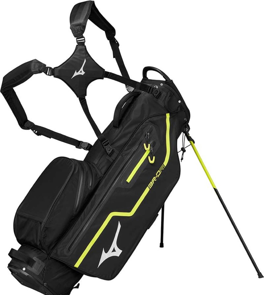 Sacs Mizuno Sacs De Golf Trepied | Sac Trepied Brdri Waterproof Noir