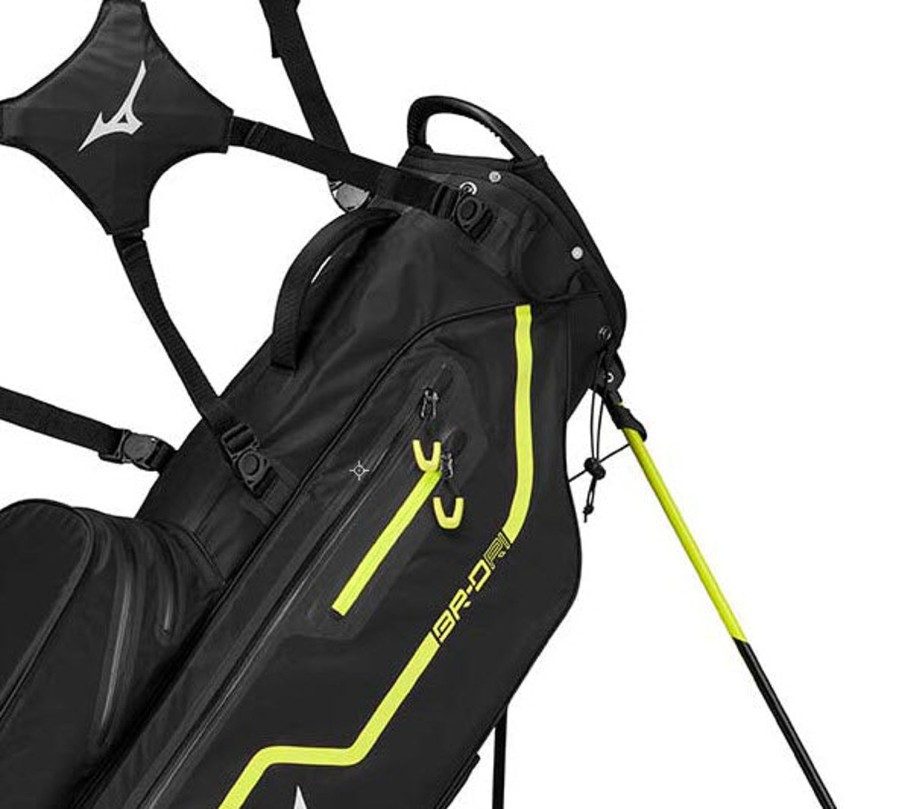 Sacs Mizuno Sacs De Golf Trepied | Sac Trepied Brdri Waterproof Noir