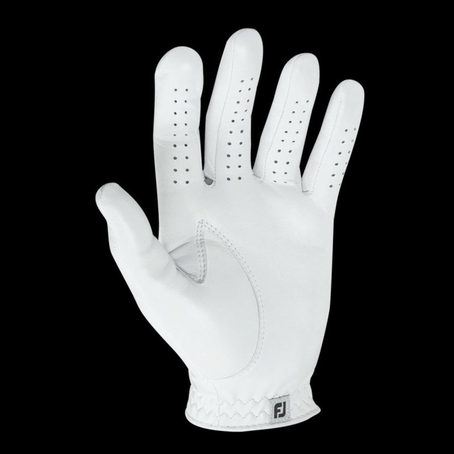 Gants FootJoy Gants De Golf Homme | Gant Contour Flx 68787 Blanc Homme